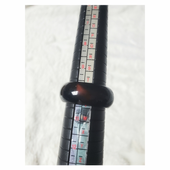 Stone ring size 91/2-10 - Picture 5 of 5